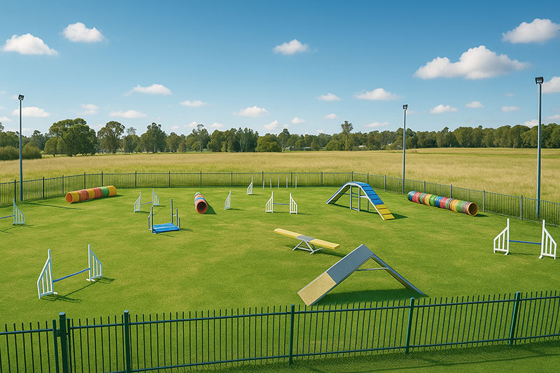 my dog agility centre field 1 Agility Course hire