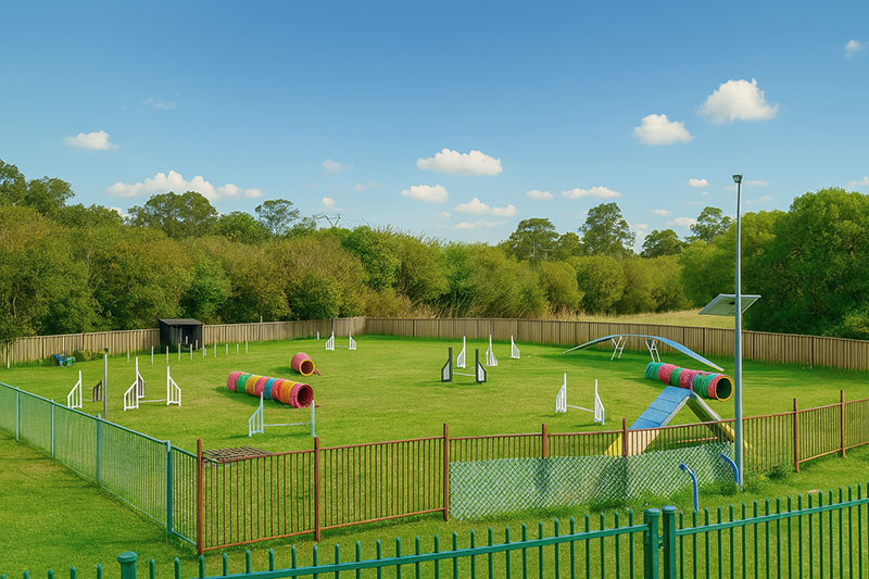 my dog agility centre field 2 Jumping Course ire